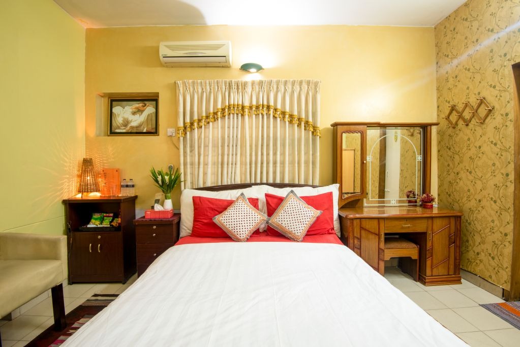 Spacious living room in 2 bedroom large apartment at Babylon Baridhara DOHS Dhaka