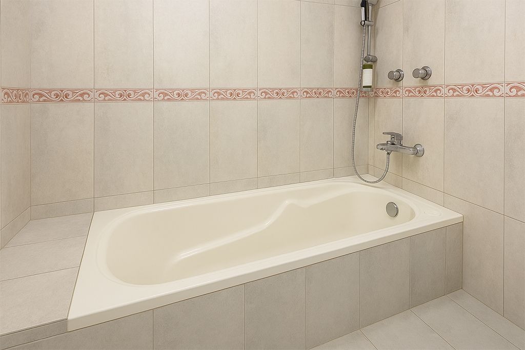 Twin beds in Superior room Babylon Hotel