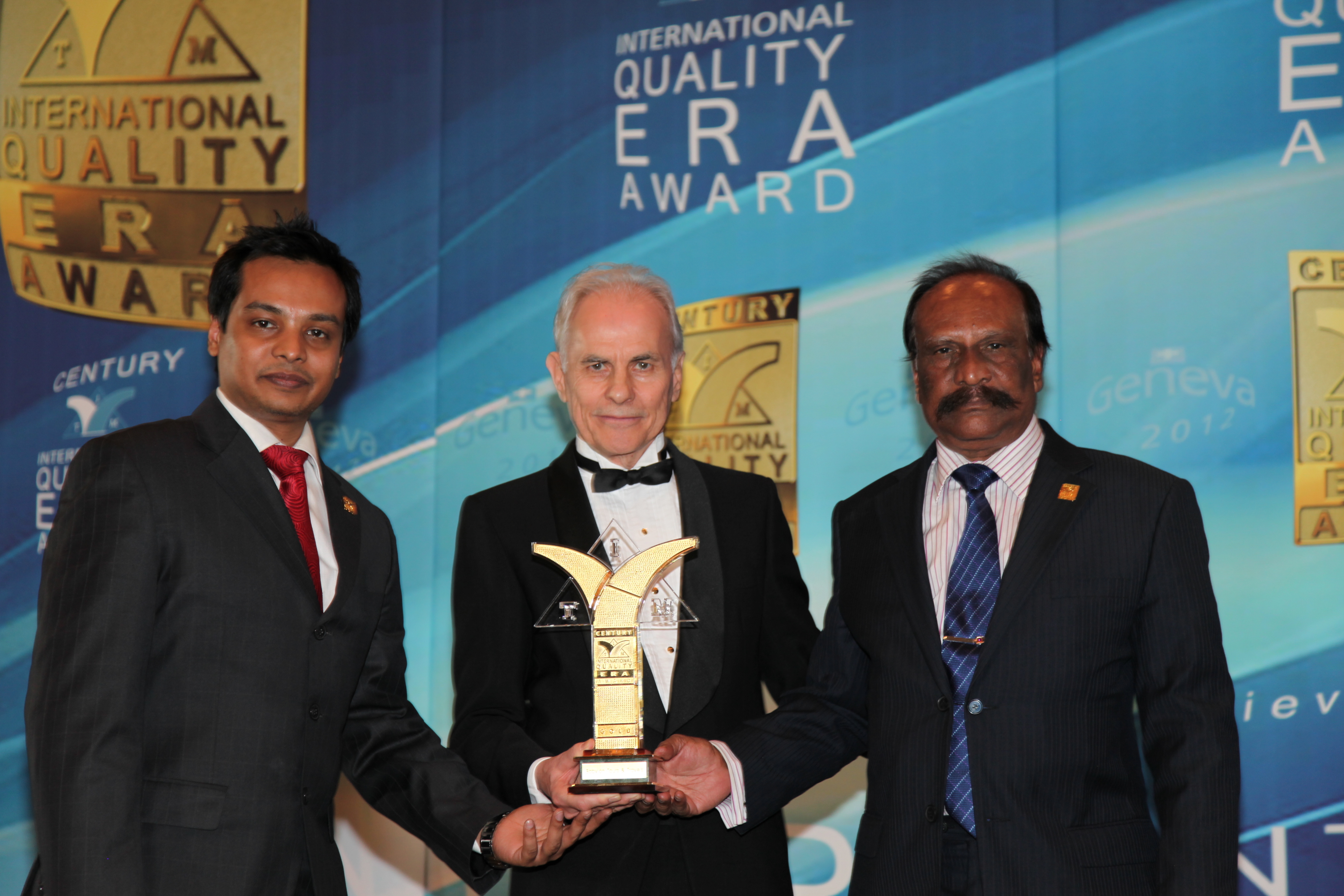 Century International Quality Era Award Geneva presentation