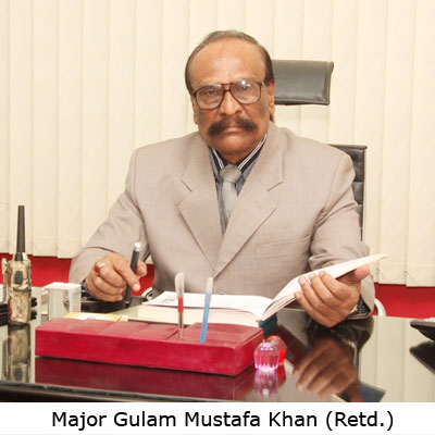 Major Gulam Mustafa Khan - Chairman of Babylon Hotel